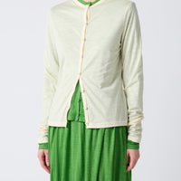 Wool Jersey Cardigan