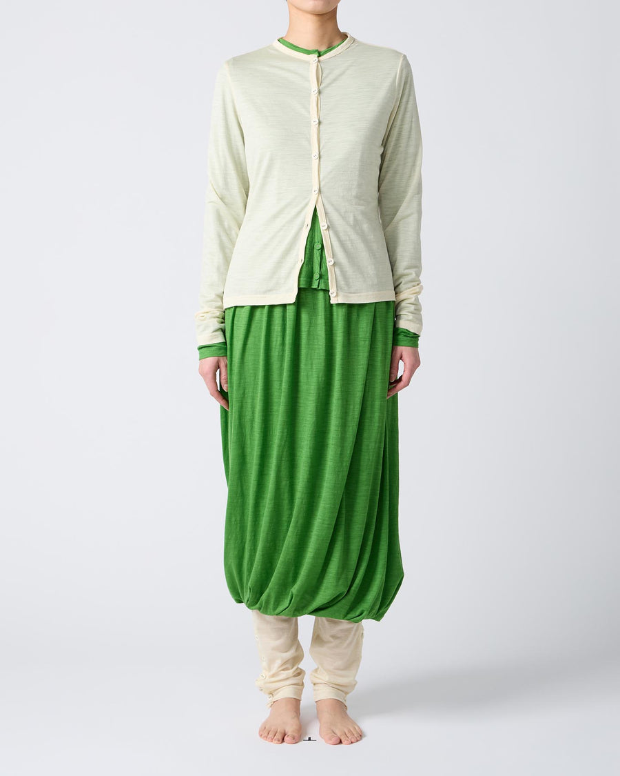 Wool Jersey Cardigan