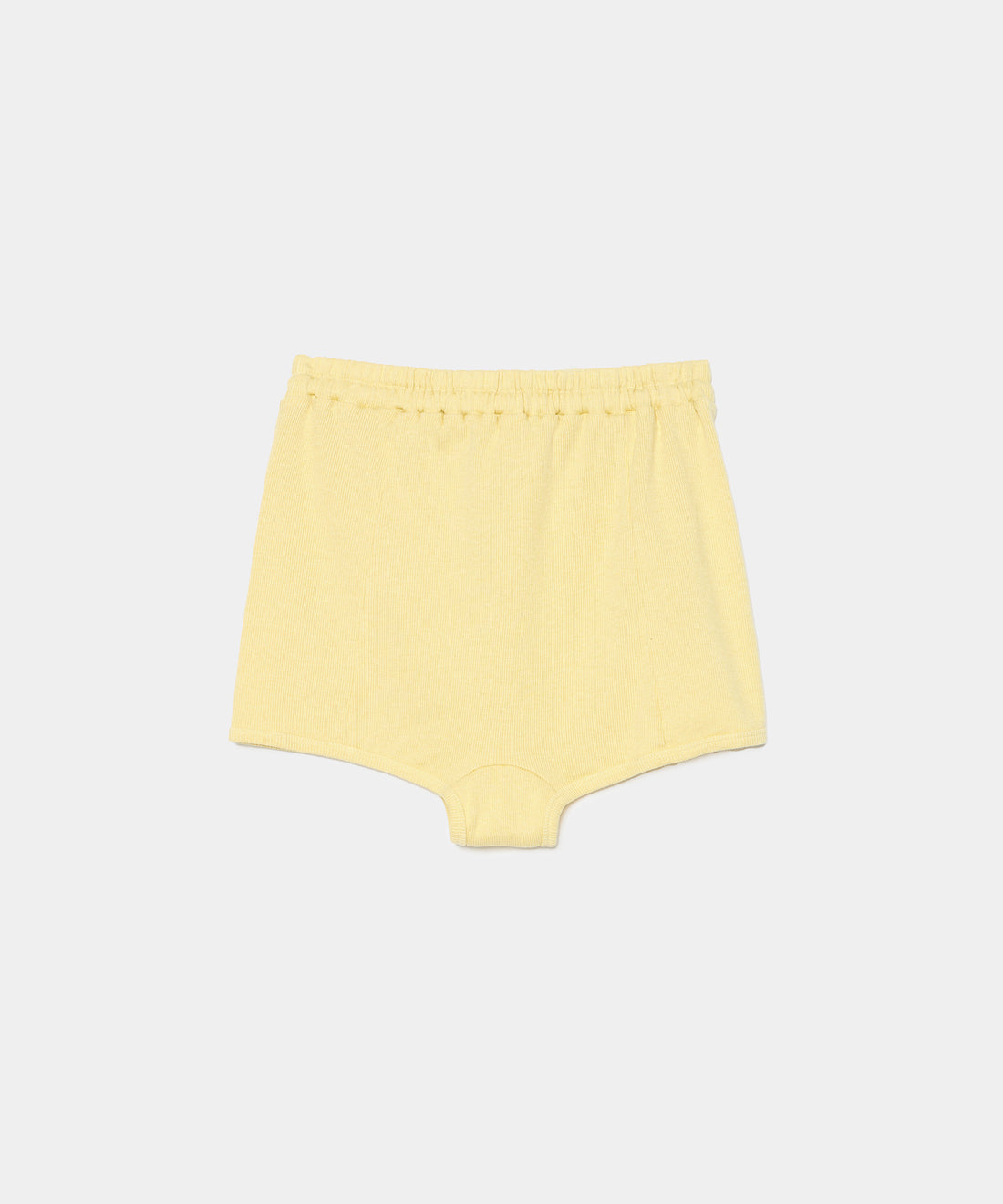 Cotton/Silk Ribbed Short Pants