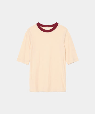 Twisted Cotton Half Sleeve T-shirt