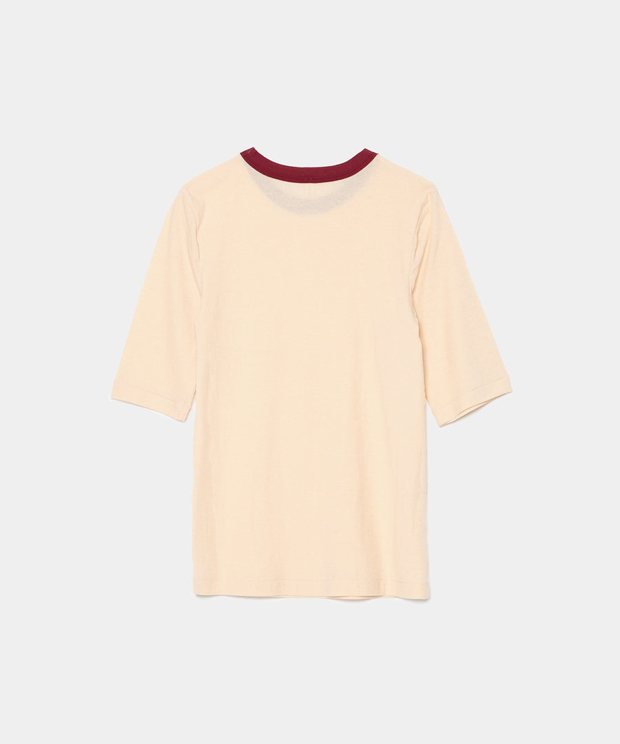 Twisted Cotton Half Sleeve T-shirt