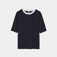 Twisted Cotton Half Sleeve T-shirt