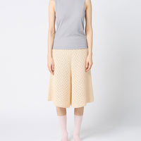 Twisted Cotton Back Tied Sleeveless Top