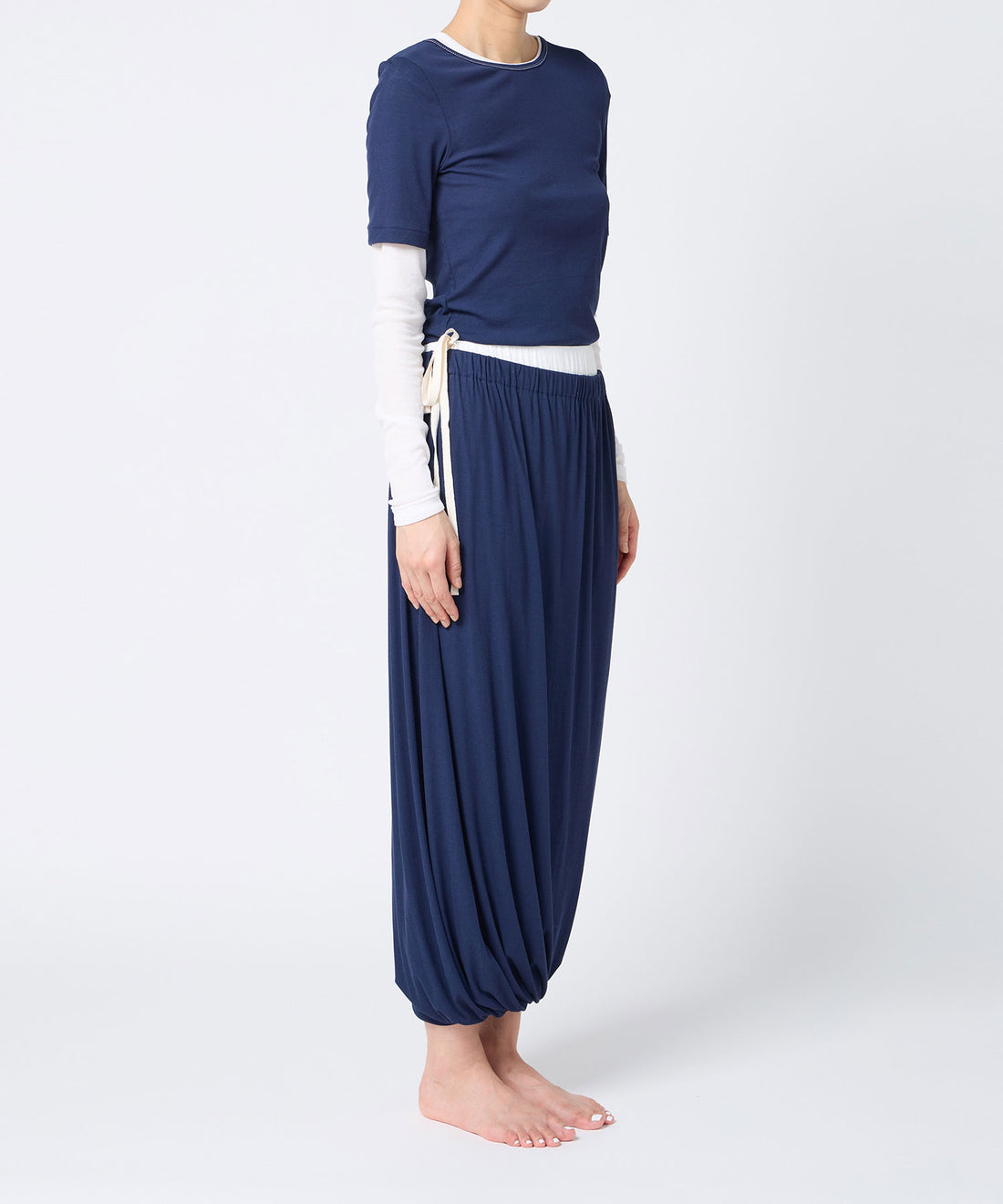 Twisted Cotton Layered Longsleeve