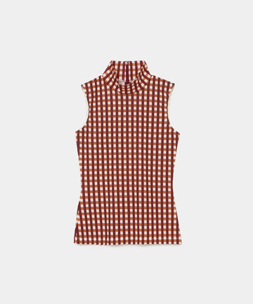 【新品未使用】babaco CHECKBOARDPATTERENED ニットポロ babaco online shop｜ババコ オフィシャルオンラインストア