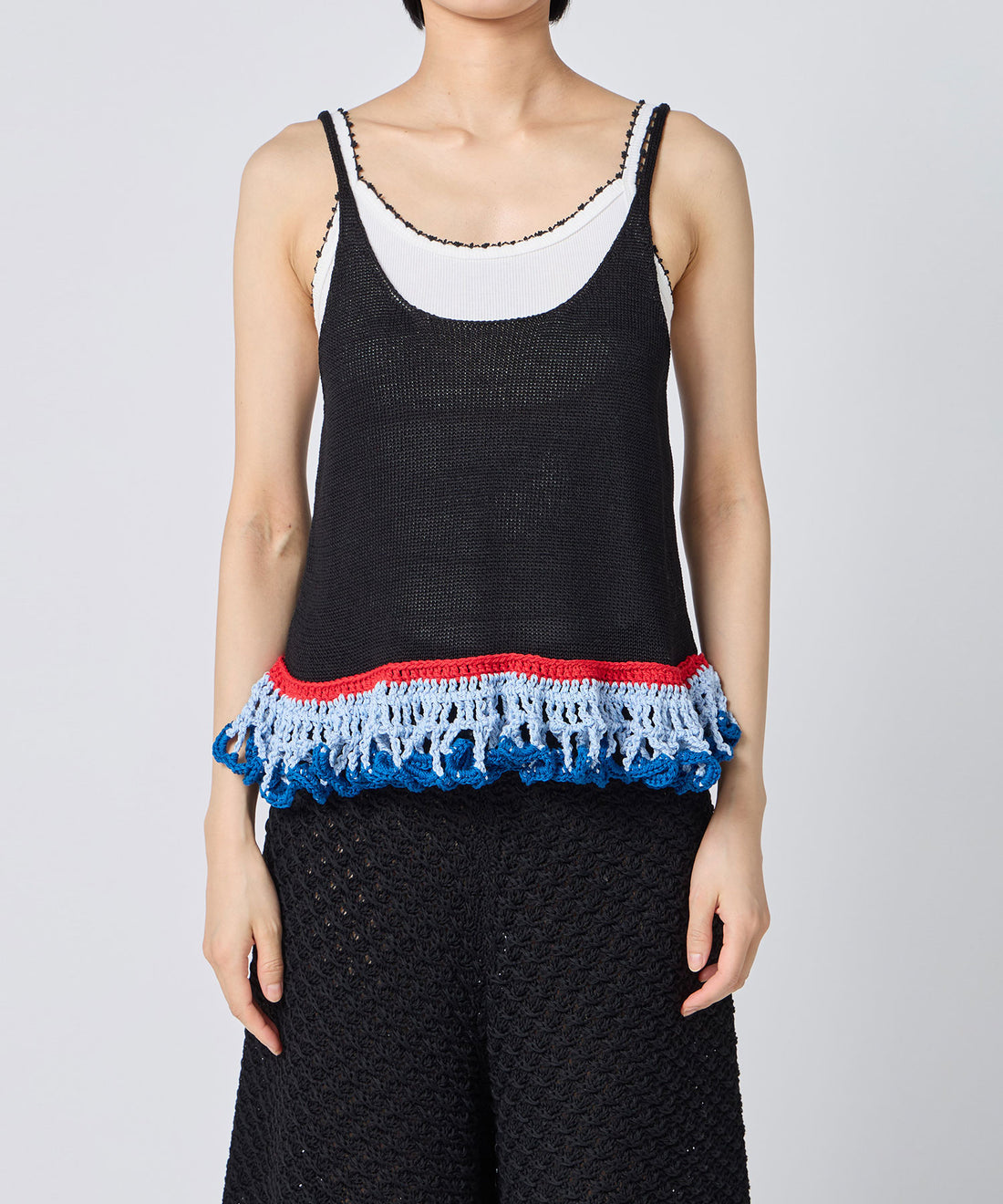 Ruffle-Hem Camisole