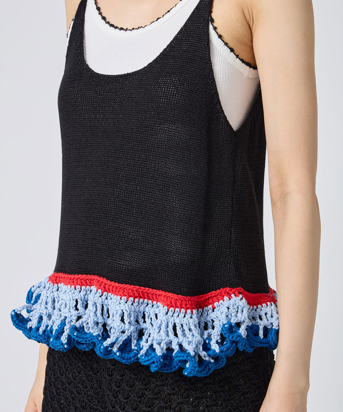 Ruffle-Hem Camisole