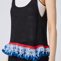 Ruffle-Hem Camisole