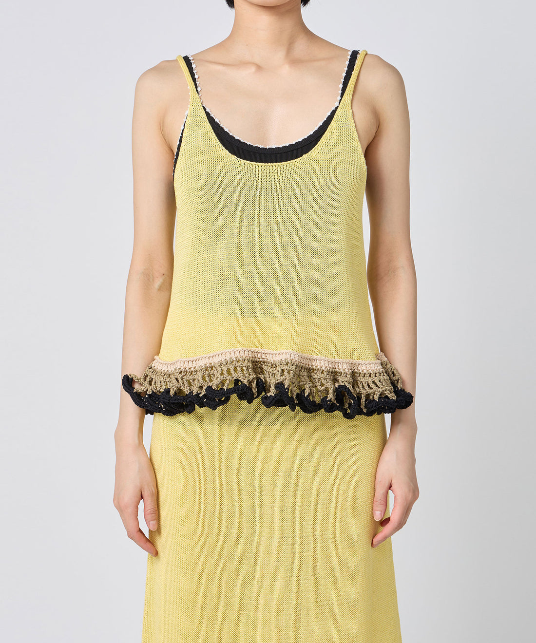Ruffle-Hem Camisole