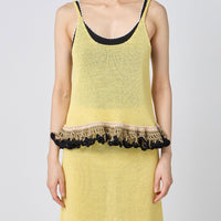 Ruffle-Hem Camisole
