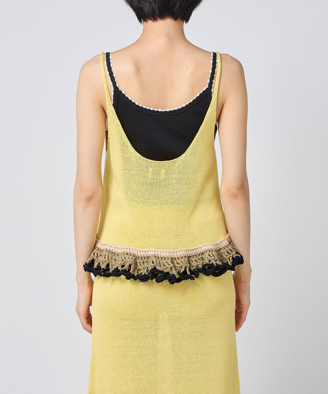 Ruffle-Hem Camisole