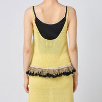Ruffle-Hem Camisole