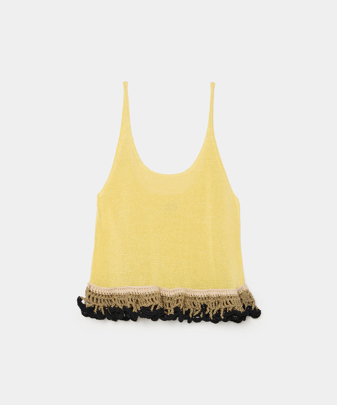 Ruffle-Hem Camisole