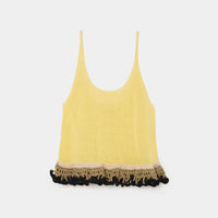 Ruffle-Hem Camisole