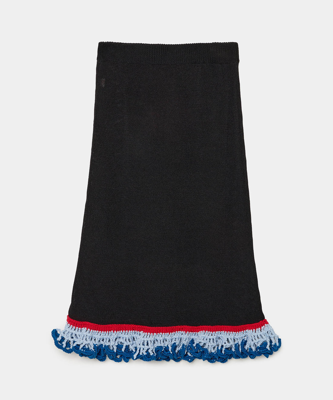 Ruffle-Hem Skirt