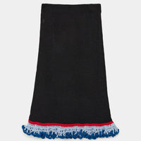 Ruffle-Hem Skirt