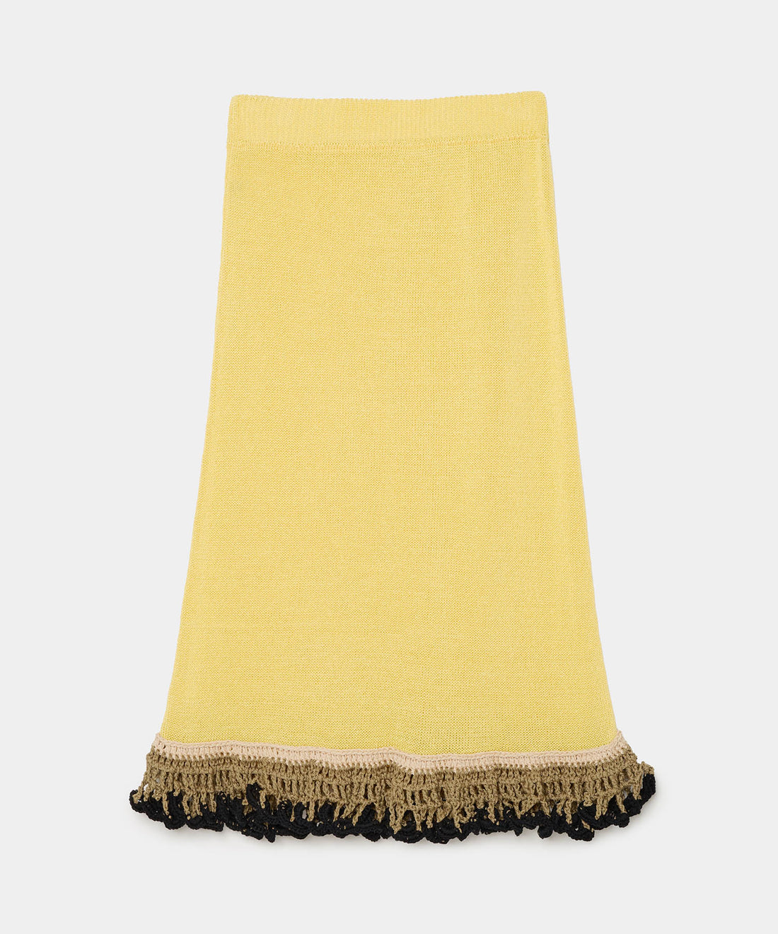 Ruffle-Hem Skirt