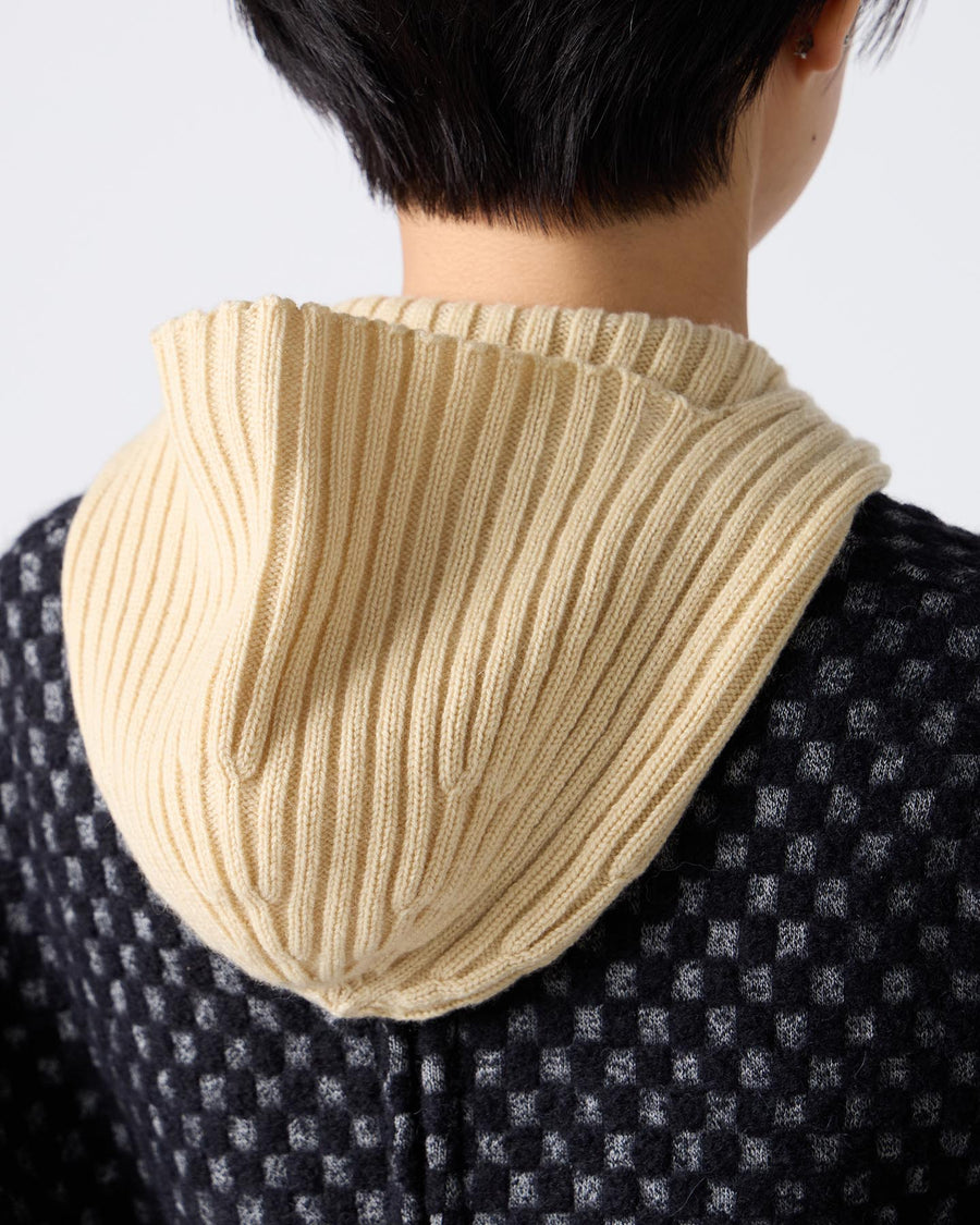 Cashmere Ribbed Knit Cap