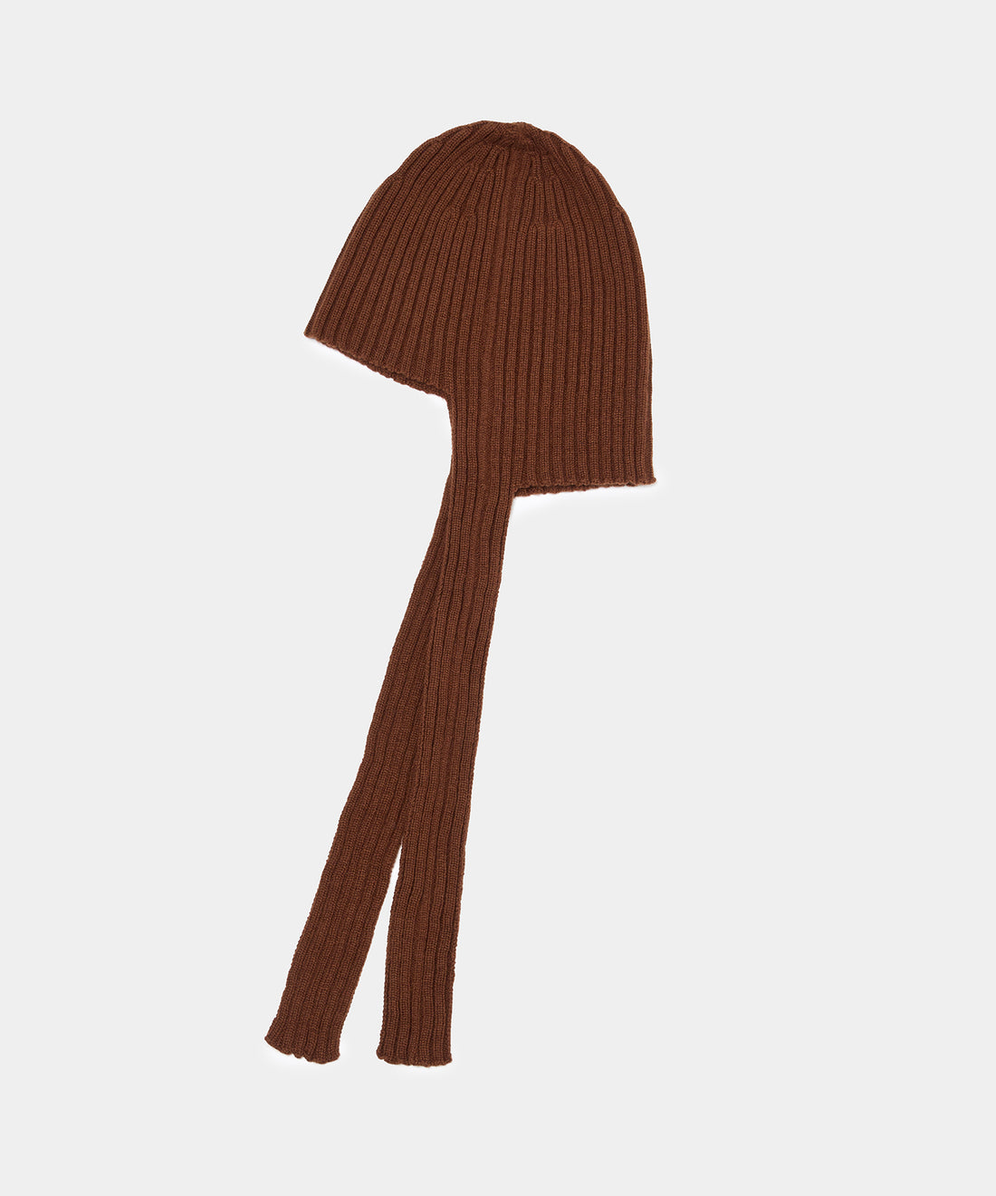 Cashmere Ribbed Knit Cap