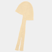 Cashmere Ribbed Knit Cap