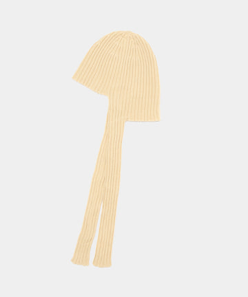 Cashmere Ribbed Knit Cap