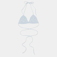 Triangle Bra w/Embroidery