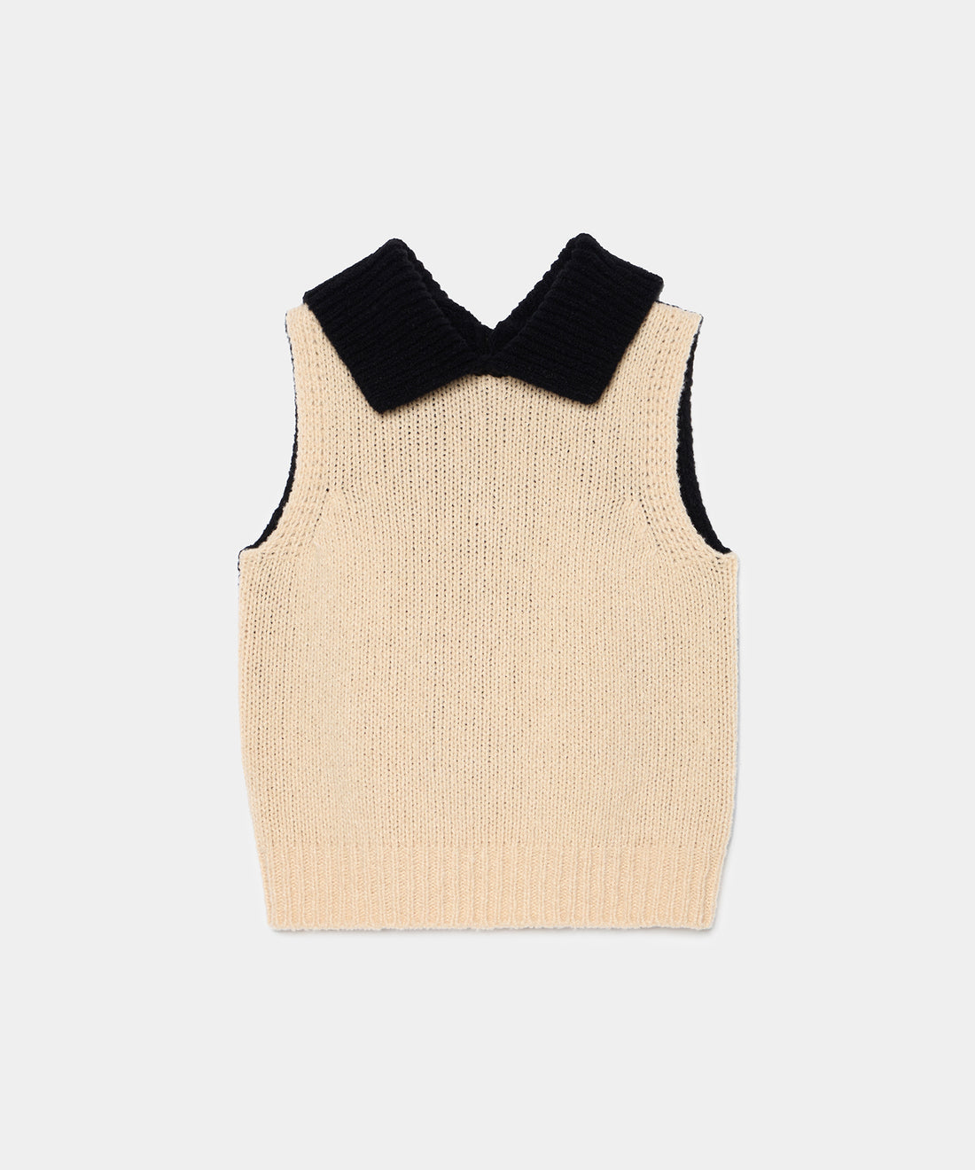 Bicolor Cashmere/Silk Vest