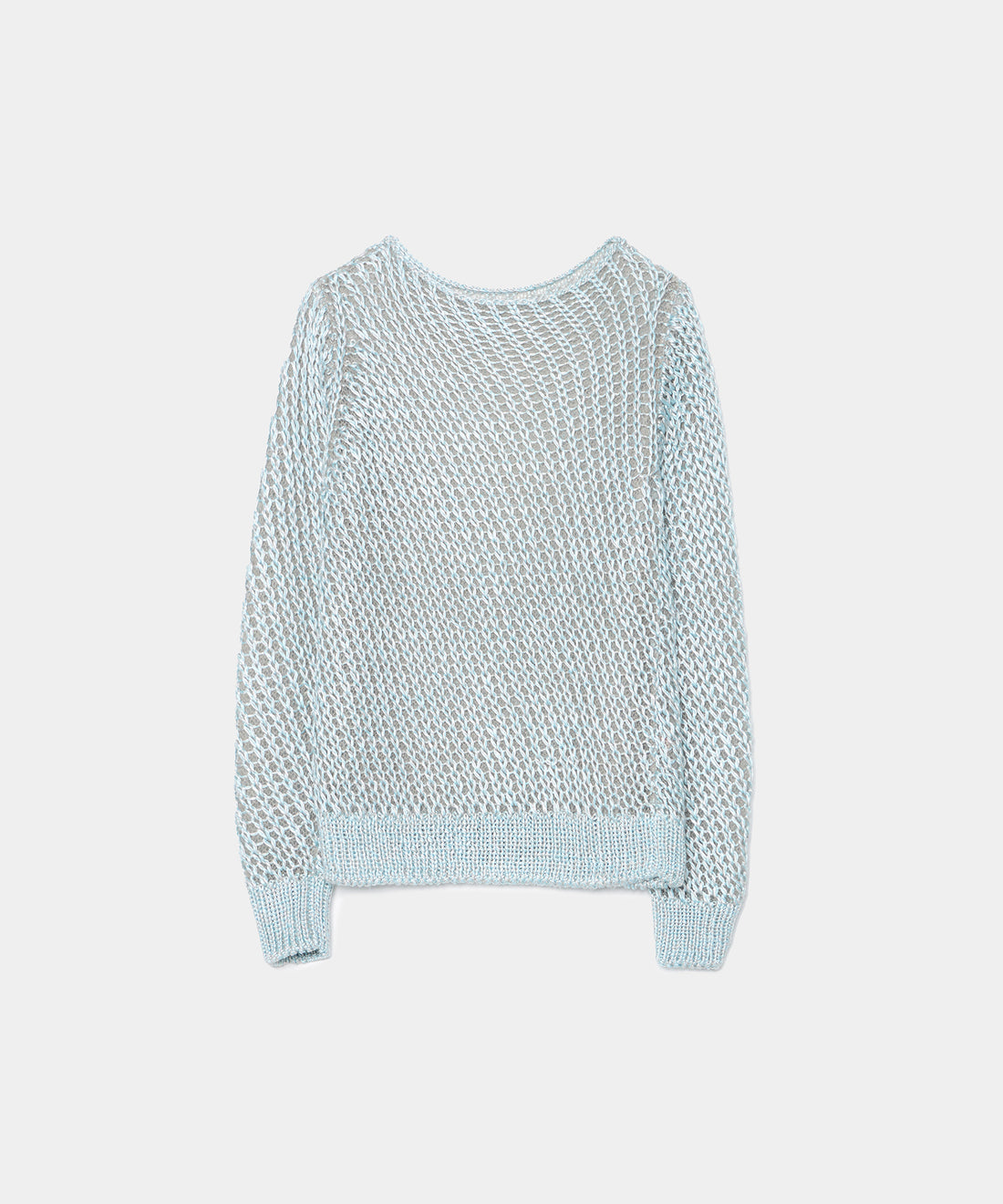 Loose Knitted Silk Pullover