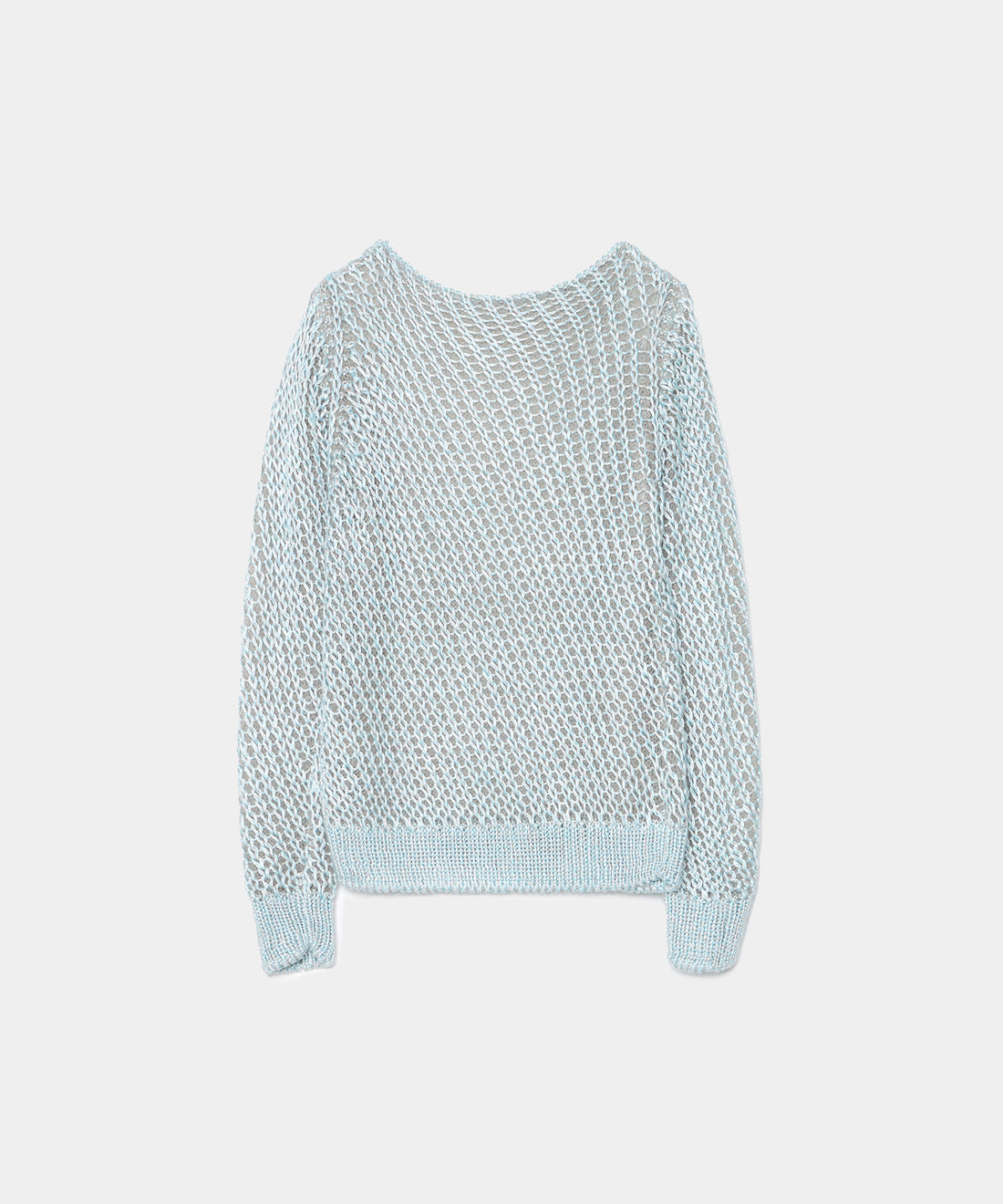 Loose Knitted Silk Pullover