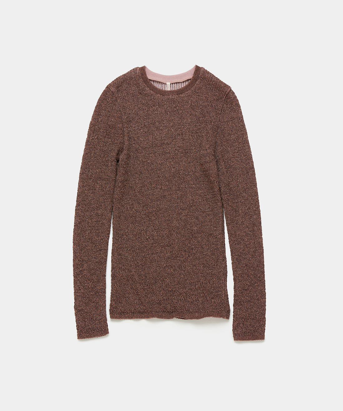 Lurex Rib Pullover