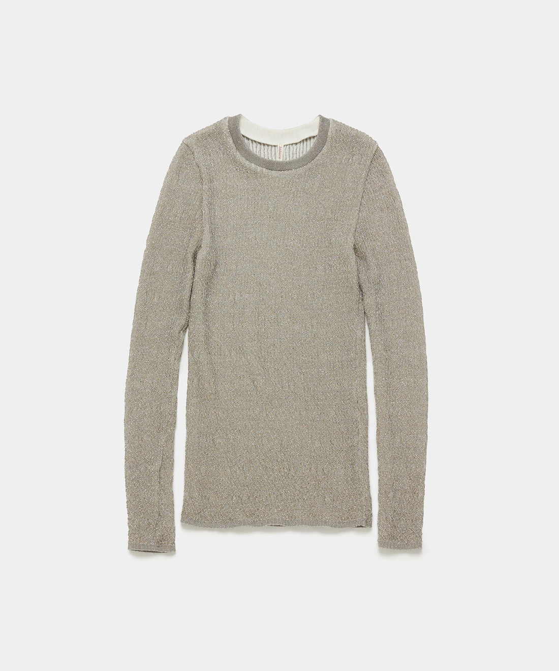 Lurex Rib Pullover