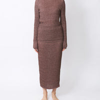 Lurex Rib Pullover