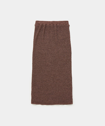 Lurex Rib Tube Skirt