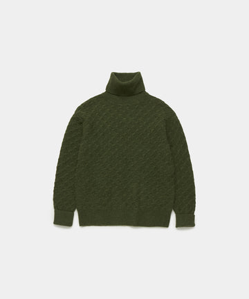 Cable Check Pullover