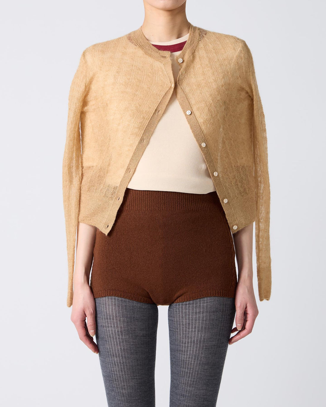 Fine Mohair Silk Cardigan