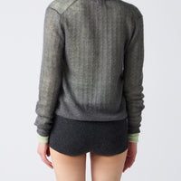 Fine Mohair Silk Cardigan