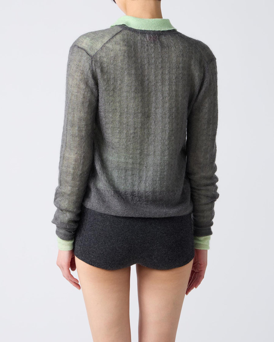 Fine Mohair Silk Cardigan