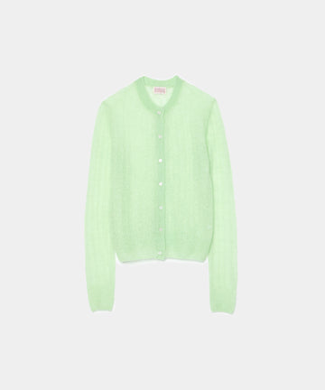 Fine Mohair Silk Cardigan