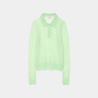 Fine Mohair Silk Polo