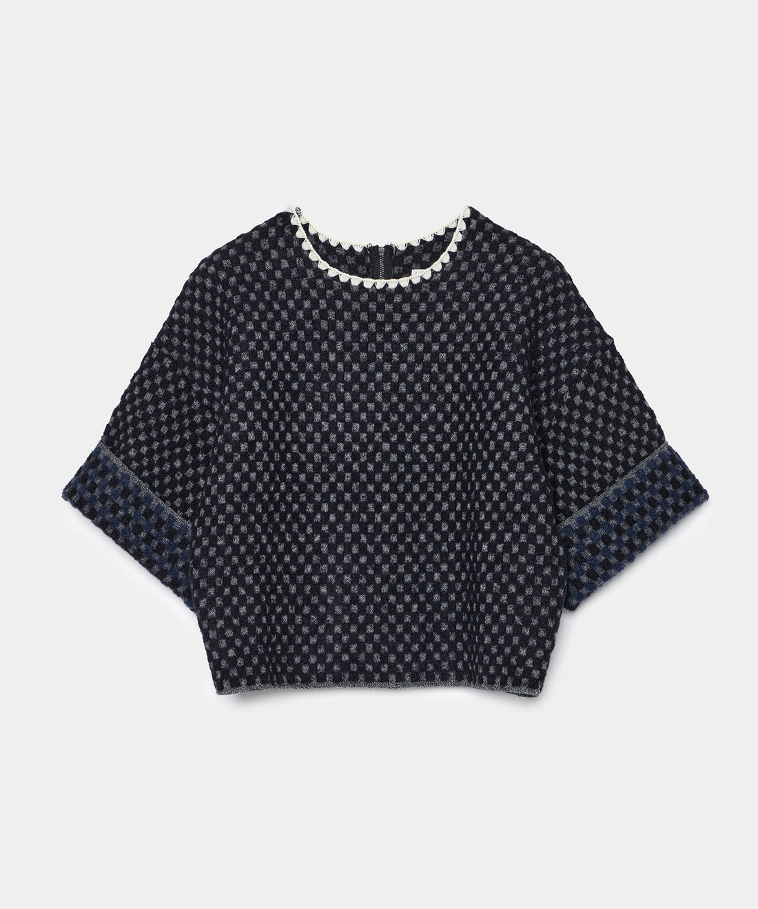 Check Pattern Pullover