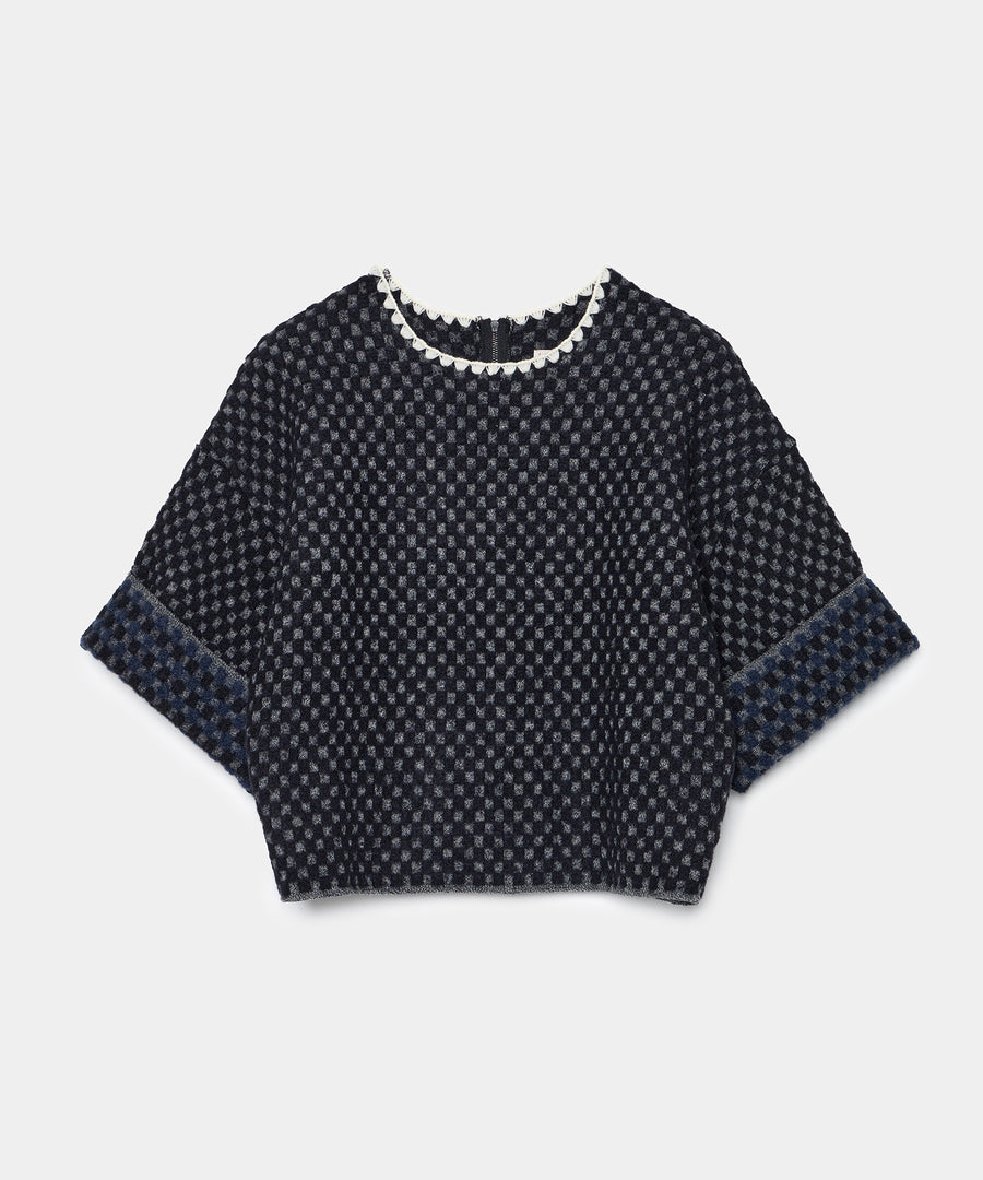 Check Pattern Pullover
