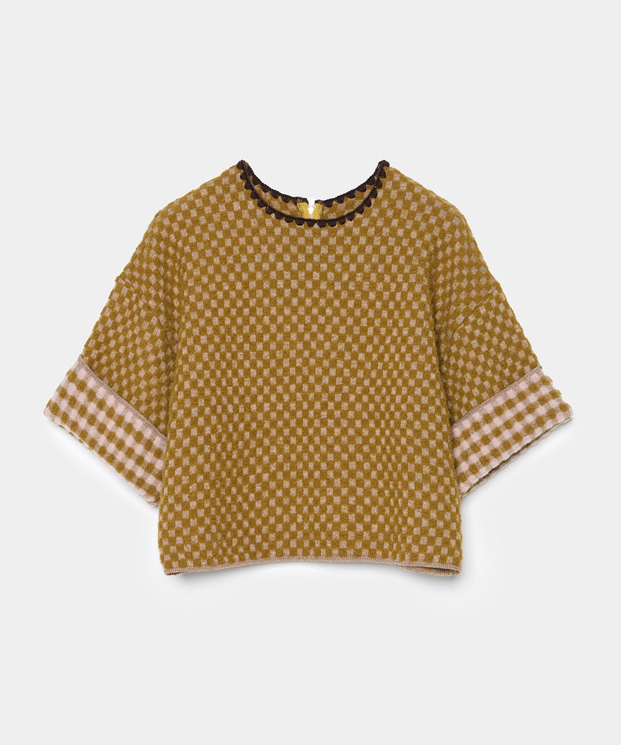 Check Pattern Pullover