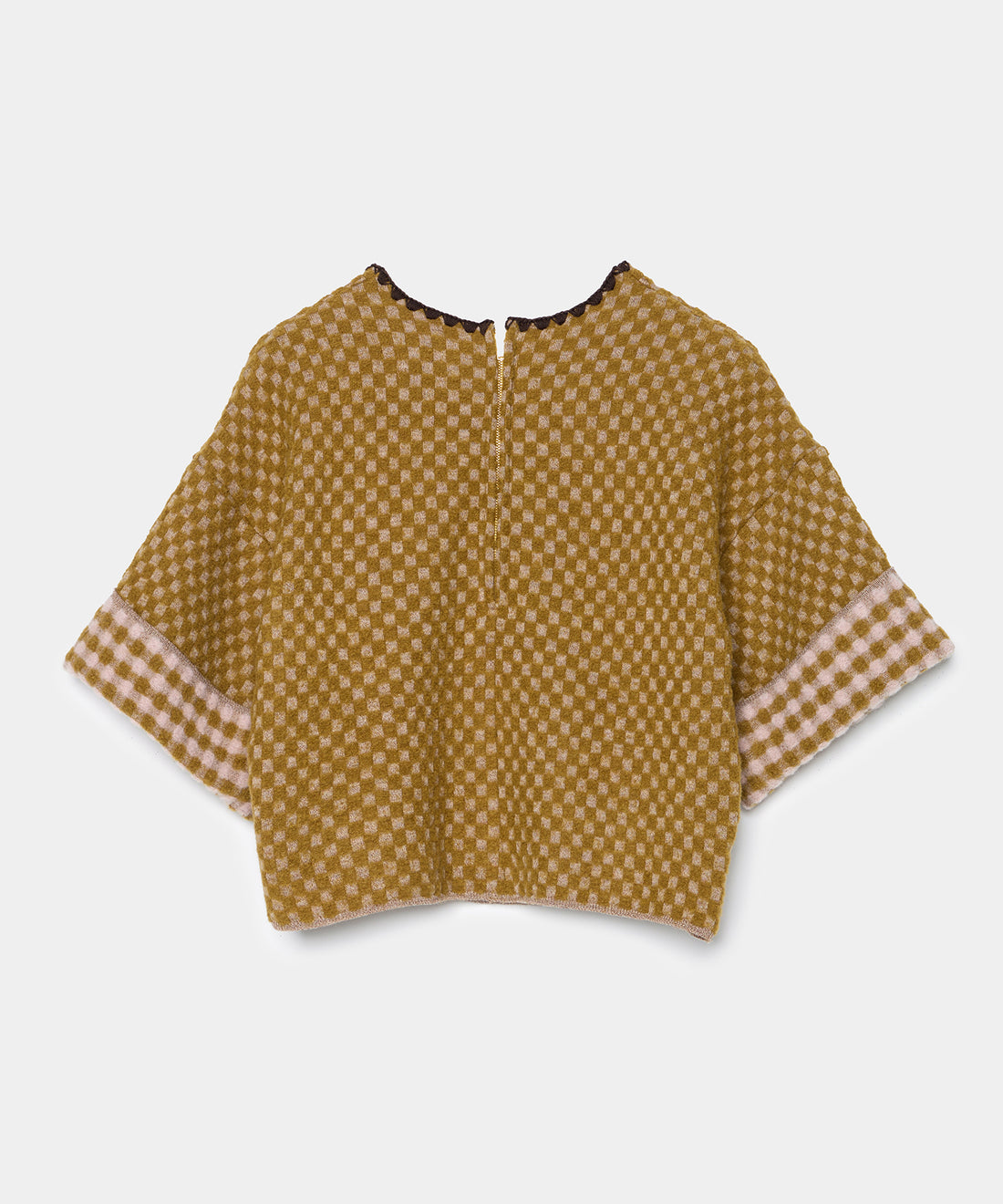 Check Pattern Pullover