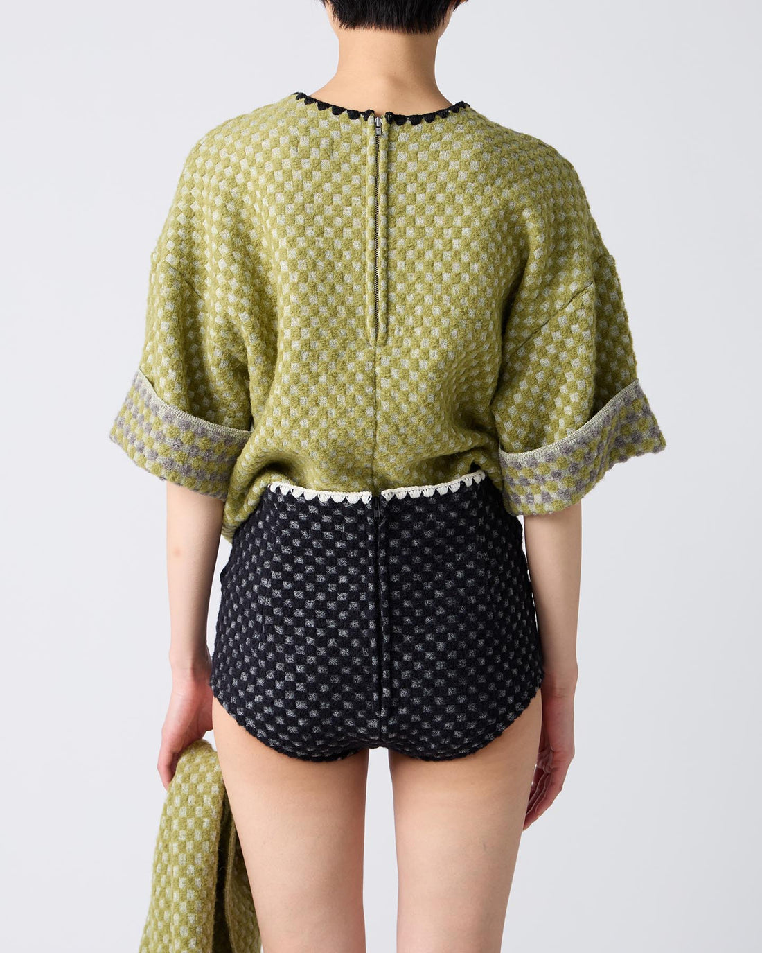 Check Pattern Short Pants