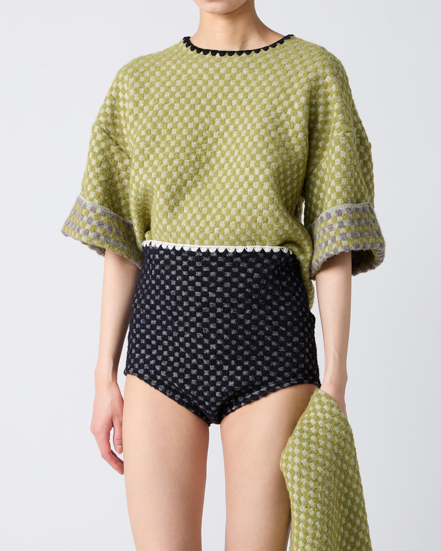 Check Pattern Short Pants