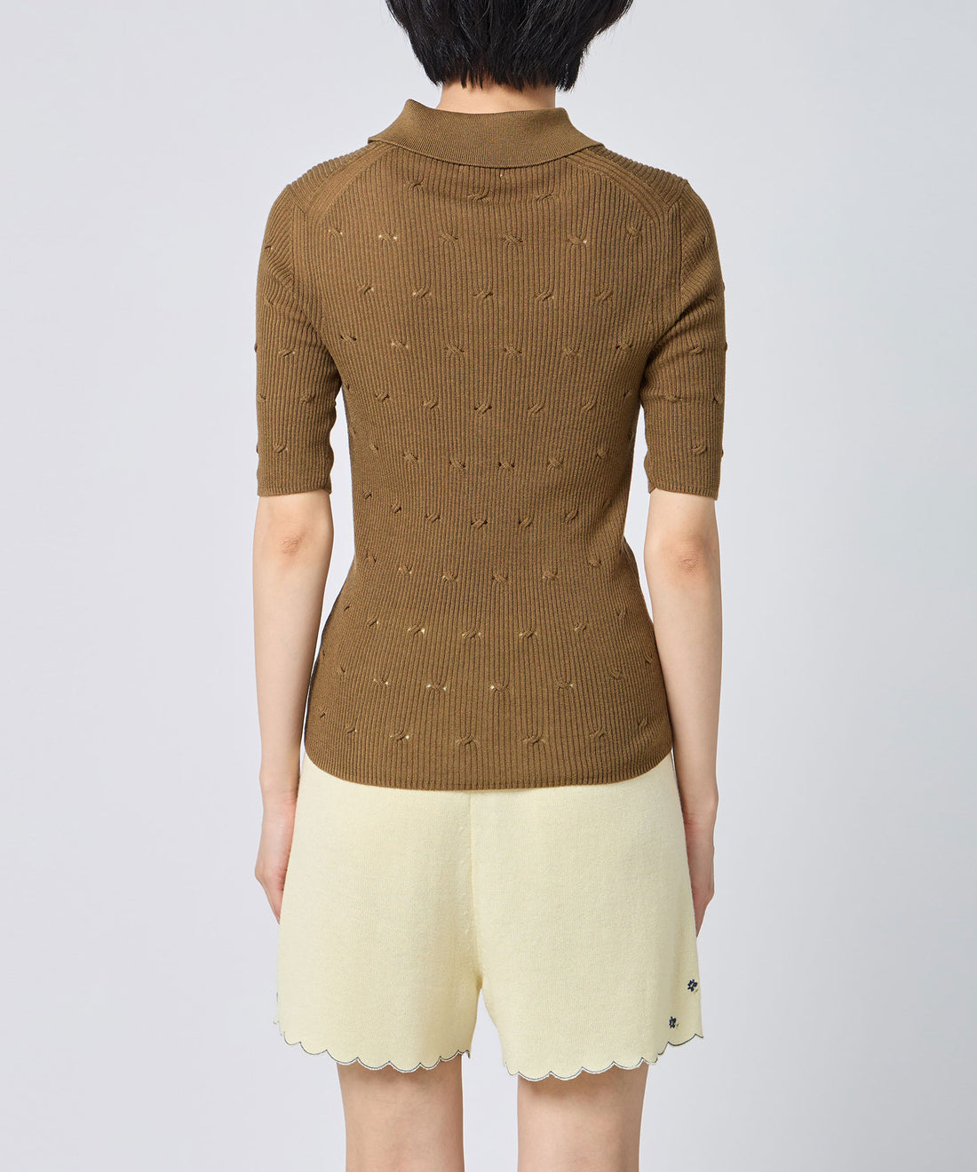 Embroidered Short Pants
