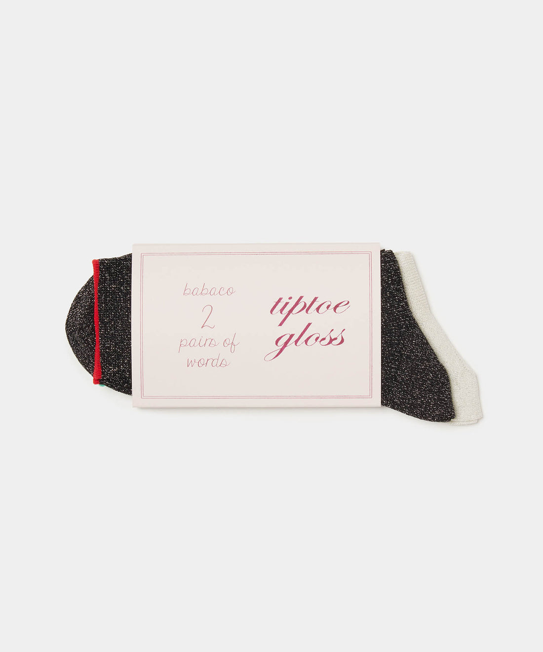 2 Pairs of Words - tiptoe gloss