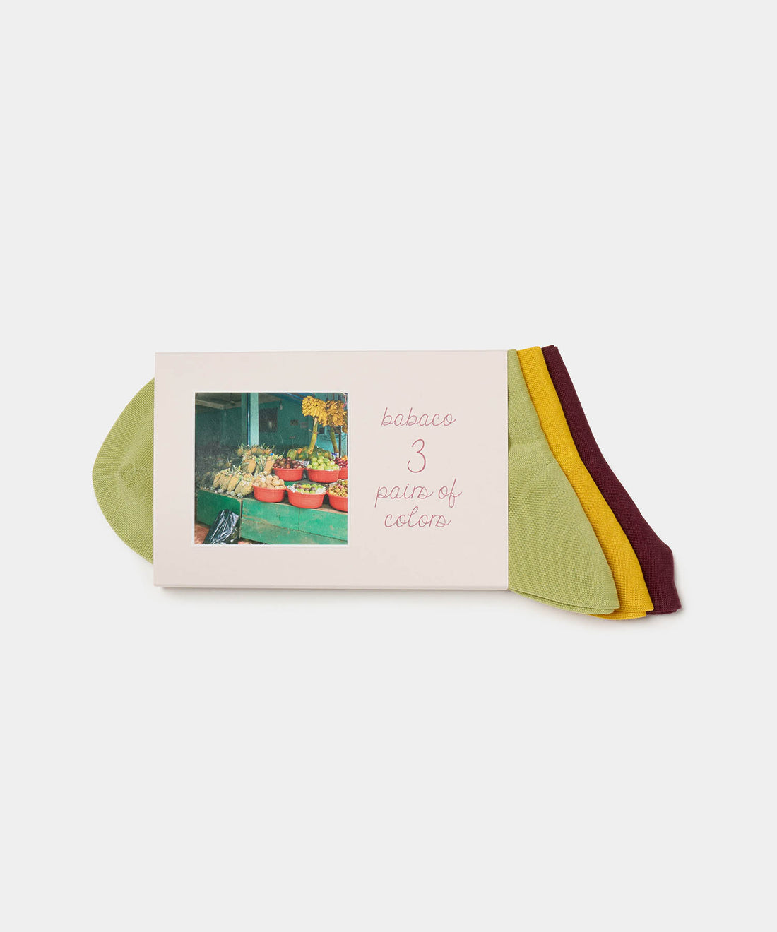 3 Pairs of Colors Socks
