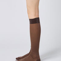 Lurex Sheer Knee High Socks