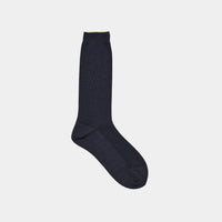 Wool Fine Ribbed Socks